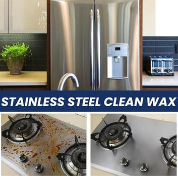 Steel cleaning wax 100gm Each Pack Of 2
